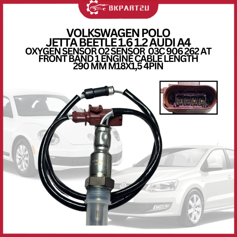 Jetta O2 Sensor VOLKSWAGEN POLO JETTA BEETLE 1.6 1.2 AUDI A4 OXYGEN SENSOR O2 SENSOR ...