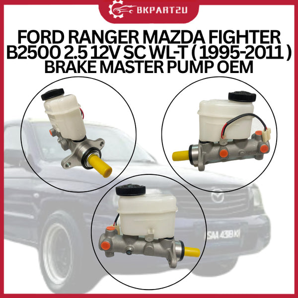 FORD RANGER MAZDA FIGHTER B2500 2.5 12V SC WL-T(1995-2011) BRAKE MASTER PUMP 3 MONTH WARRANTY