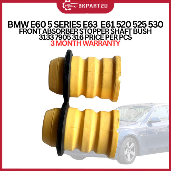 BMW E60 5 SERIES E63  E61 520 525 530 FRONT ABSORBER STOPPER SHAFT BUSH 3133 7905 316 PRICE PER PCS 3 MONTH WARRANTY