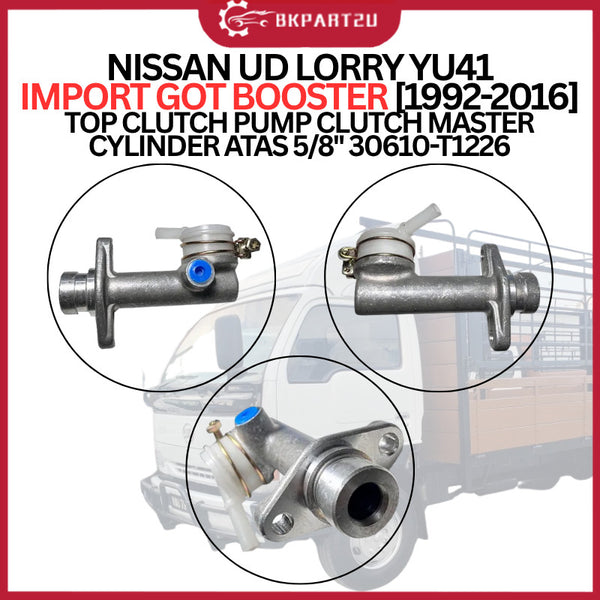NISSAN UD LORRY YU41 IMPORT GOT BOOSTER TOP CLUTCH PUMP CLUTCH MASTER CYLINDER ATAS CLUTCH PUMP 5/8'' 30610-T1226