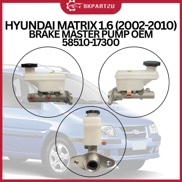 HYUNDAI MATRIX 1.6 (2002-2010) BRAKE MASTER PUMP MADE BY OEM 3 MONTH WARRANTY 58510-17300