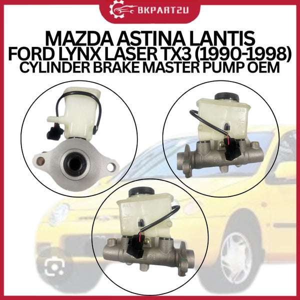 MAZDA ASTINA LANTIS FORD LYNX LASER TX3 (1990-1998) CYLINDER BRAKE MASTER PUMP 3 MONTH WARRANTY