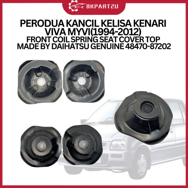 Perodua Kancil Kelisa Kenari Viva Myvi(1994-2012) Front Coil Spring Seat Cover Top Made By Daihatsu Genuine 48470-87202