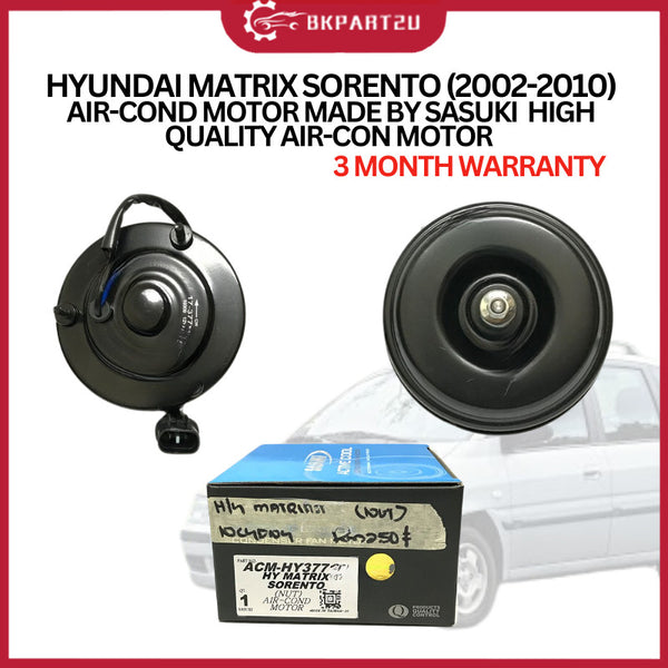 HYUNDAI MATRIX SORENTO (2002-2010) AIR-COND MOTOR MADE BY SASUKI  HIGH QUALITY AIR-CON MOTOR  3 MONTH WARRANTY