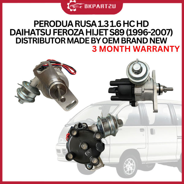 PERODUA RUSA 1.3 1.6 HC HD DAIHATSU FEROZA HIJET S89 (1996-2007) DISTRIBUTOR MADE BY OEM BRAND NEW 3 MONTH WARRANTY