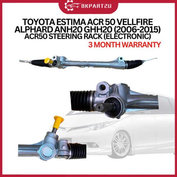 Toyota Estima Acr 50 Vellfire Alphard Anh20 Ghh20 (2006-2015) ACR50 Steering Rack (Electronic) 3 Month Warranty