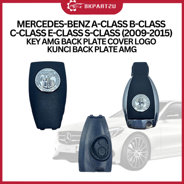 MERCEDES-BENZ A-CLASS B-CLASS C-CLASS E-CLASS S-CLASS (2009-2015) KEY AMG BACK PLATE COVER LOGO KUNCI BACK PLATE AMG