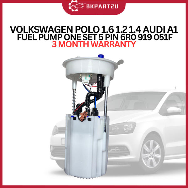 VOLKSWAGEN POLO 1.6 1.2 1.4 AUDI A1  FUEL PUMP ONE SET 5 PIN 6R0 919 051F 3 MONTH WARRANTY