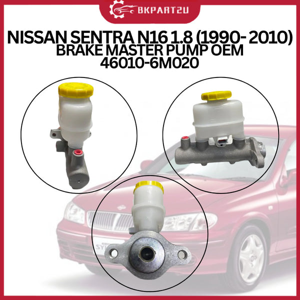 NISSAN SENTRA N16 1.8 (1990- 2010) BRAKE MASTER PUMP MADE BY OEM 3 MONTH WARRANTY 46010-6M020