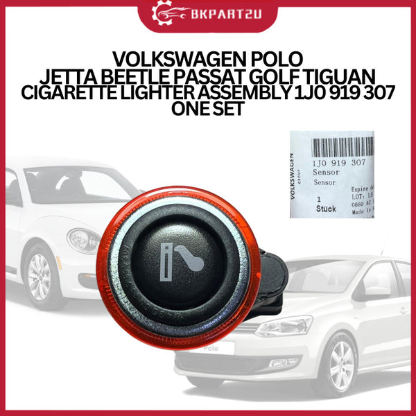 VOLKSWAGEN POLO JETTA BEETLE PASSAT GOLF TIGUAN CIGARETTE LIGHTER ASSEMBLY 1J0 919 307 ONE SET
