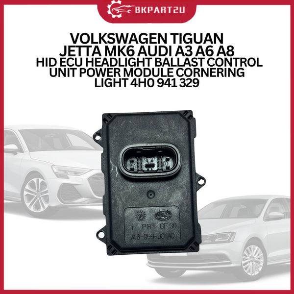 VOLKSWAGEN TIGUAN JETTA MK6 AUDI A3 A6 A8 HID ECU HEADLIGHT BALLAST CONTROL UNITPOWER MODULE CORNERING LIGHT 4H0 941 329