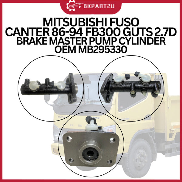 MITSUBISHI FUSO CANTER 86-94 FB300 GUTS 2.7D BRAKE MASTER PUMP CYLINDER MADE BY OEM 3 MONTH WARRANTY MB295330