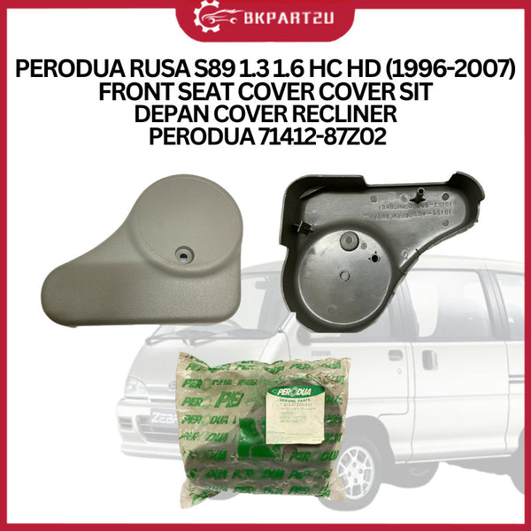 Perodua Rusa S89 1.3 1.6 Hc Hd (1996-2007) front Seat Cover Cover Sit Depan Cover Recliner Made By Perodua 71412-87Z02