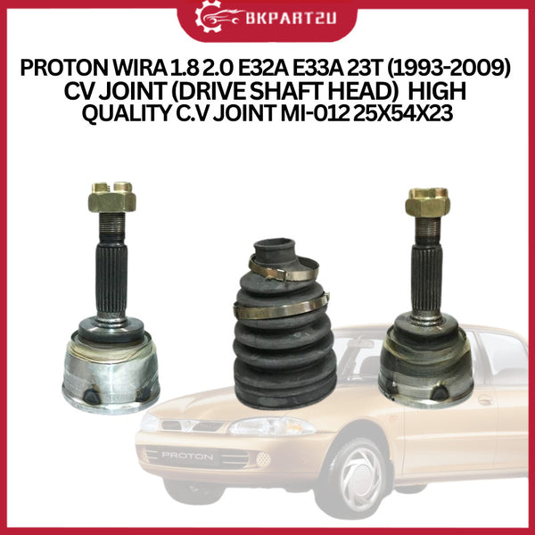 PROTON WIRA 1.8 2.0 E32A E33A 23T (1993-2009) CV JOINT (DRIVE SHAFT HEAD)  HIGH QUALITY C.V JOINT MI-012 25X54X23