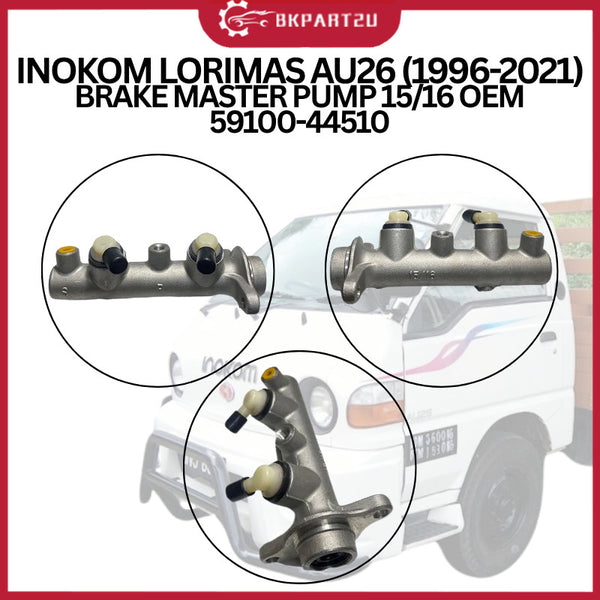 INOKOM LORIMAS AU26 (1996-2021) BRAKE MASTER PUMP 15/16 MADE BY OEM 3 MONTH WARRANTY 59100-44510