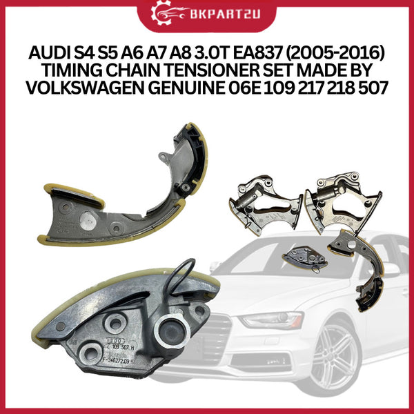AUDI S4 S5 A6 A7 A8 3.0T EA837 (2005-2016) TIMING CHAIN TENSIONER SET MADE BY VOLKSWAGEN GENUINE 06E 109 217 218 507