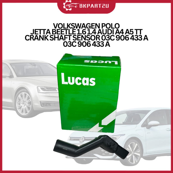 VOLKSWAGEN POLO JETTA BEETLE 1.6 1.4 AUDI A4 A5 TT CRANK SHAFT SENSOR 03C 906 433 A 03C 906 433 A