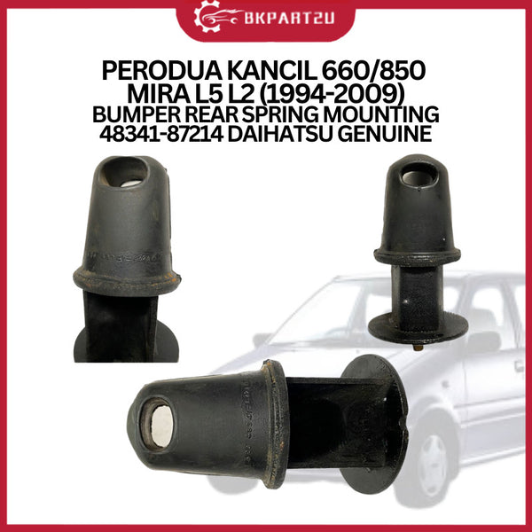 Perodua Kancil 660 850 Mira L5 L2 (1994-2009) Bumper Rear Spring Mounting 48341-87214 Genuine