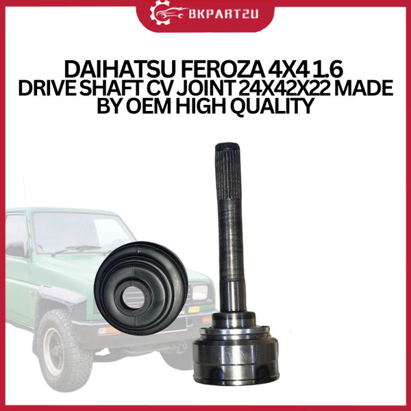 DAIHATSU FEROZA 4X4 1.6  DRIVE SHAFT CV JOINT 24X42X22 MADE BY OEM HIGH QUALITY