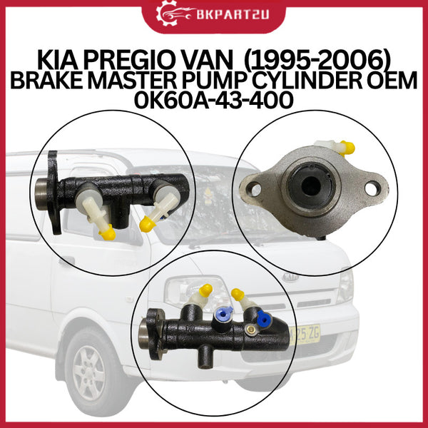 KIA PREGIO VAN  (1995-2006) BRAKE MASTER PUMP CYLINDER MADE BY OEM 3 MONTH WARRANTY 0K60A-43-400