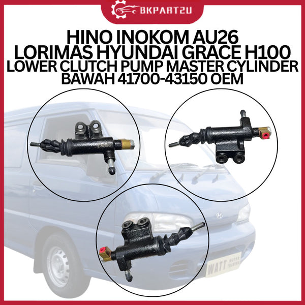 HINO INOKOM LORIMAS AU26 HYUNDAI GRACE H100 LOWER CLUTCH PUMP CLUTCH MASTER CYLINDER BAWAH CLUTCH PUMP 41700-43150 OEM