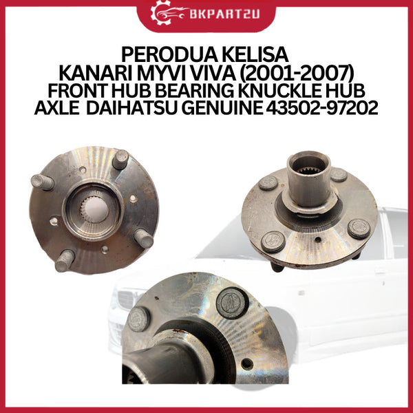 Perodua Kelisa Kanari Myvi Viva (2001-2007) Front Hub Bearing Knuckle Hub Axle Made By Daihatsu Genuine 43502-97202