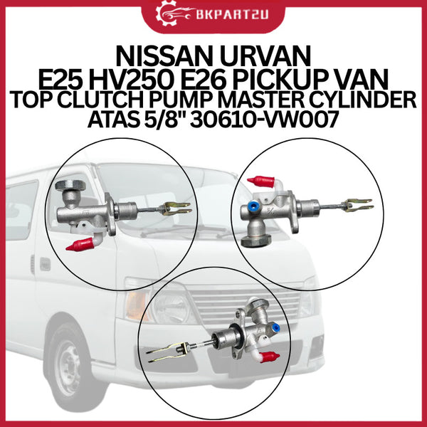 NISSAN URVAN E25 HV250 E26 PICKUP VAN TOP CLUTCH PUMP CLUTCH MASTER CYLINDER ATAS CLUTCH PUMP 5/8'' 30610-VW007
