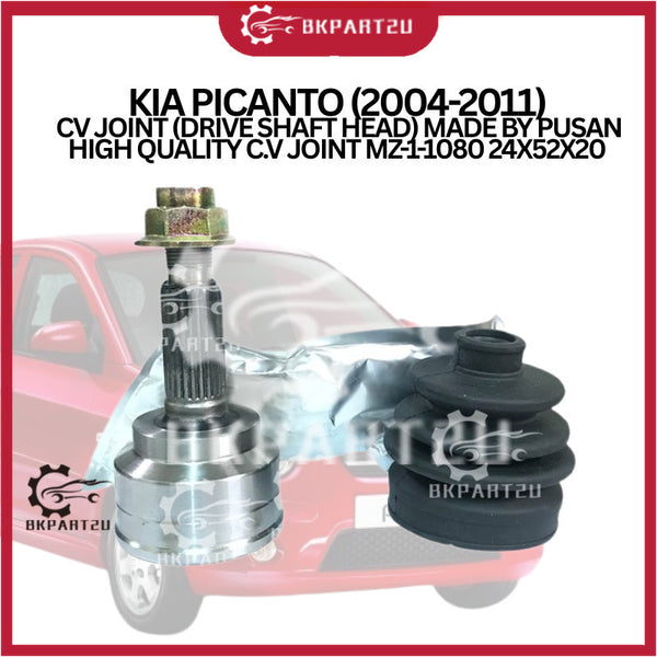 KIA PICANTO (2004-2011) CV JOINT (DRIVE SHAFT HEAD) MADE BY PUSAN HIGH QUALITY C.V JOINT MZ-1-1080 24X52X20