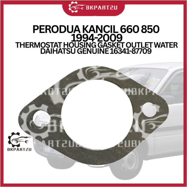 PERODUA KANCIL 660 850 1994-2009 THERMOSTAT HOUSING GASKET OUTLET WATER DAIHATSU GENUINE 16341-87709