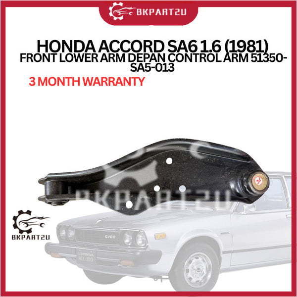 HONDA ACCORD SA6 1.6  1981 FRONT LOWER ARM DEPAN CONTROL ARM 51350-SA5-013