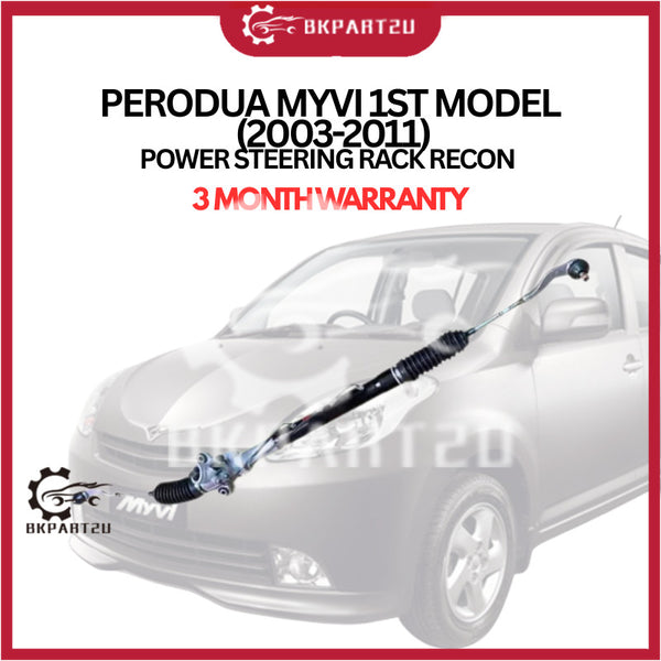 PERODUA MYVI 1ST MODEL [2003-2011] POWER STEERING RACK RECON 3 MONTH WARRANTY