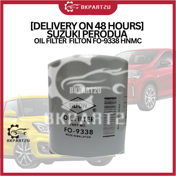 [DELIVERY ON 48 HOURS]FO-9338 FILTER SUZUKI PERODUA OIL FILTER  FILTON FO-9338 HNMC