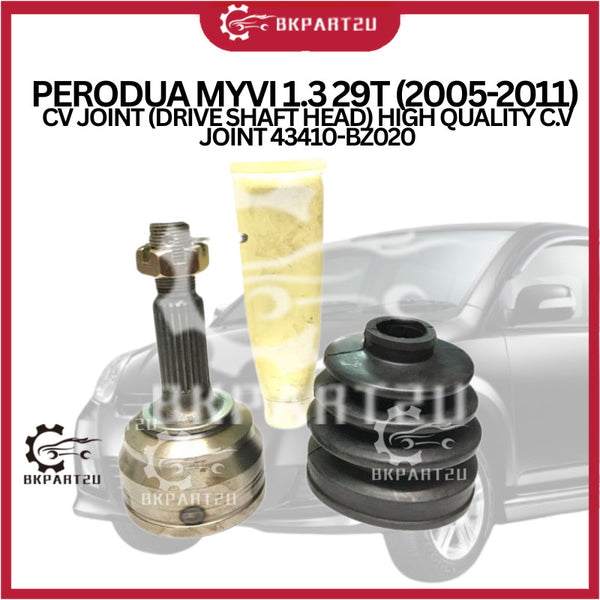 PERODUA MYVI 1.3 29T (2005-2011) CV JOINT (DRIVE SHAFT HEAD) HIGH QUALITY C.V JOINT 43410-BZ020