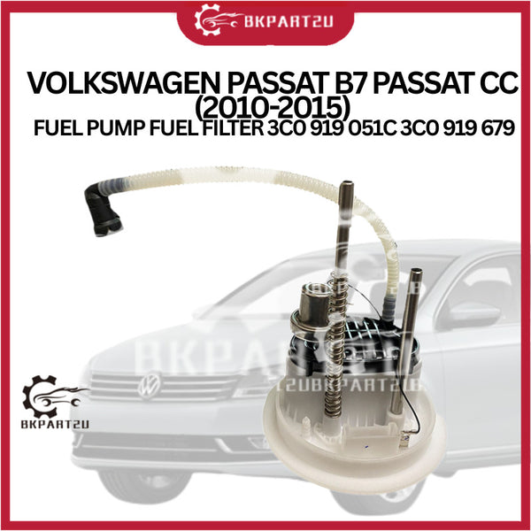VOLKSWAGEN PASSAT B7 PASSAT CC (2010-2015) FUEL PUMP FUEL FILTER 3C0 919 051C 3C0 919 679