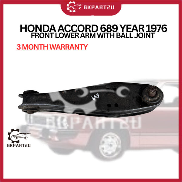 HONDA ACCORD 689 YEAR 1976 FRONT LOWER ARM WITH BALL JOINT