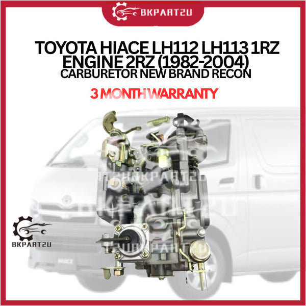 TOYOTA HIACE LH112 LH113 1RZ ENGINE 2RZ (1982-2004) CARBURETOR NEW BRAND RECON 3 MONTH WARRANTY